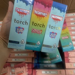 Packwoods X Torch 8 Flavors Rechargeable Disposable Vape Pen 2 gm
