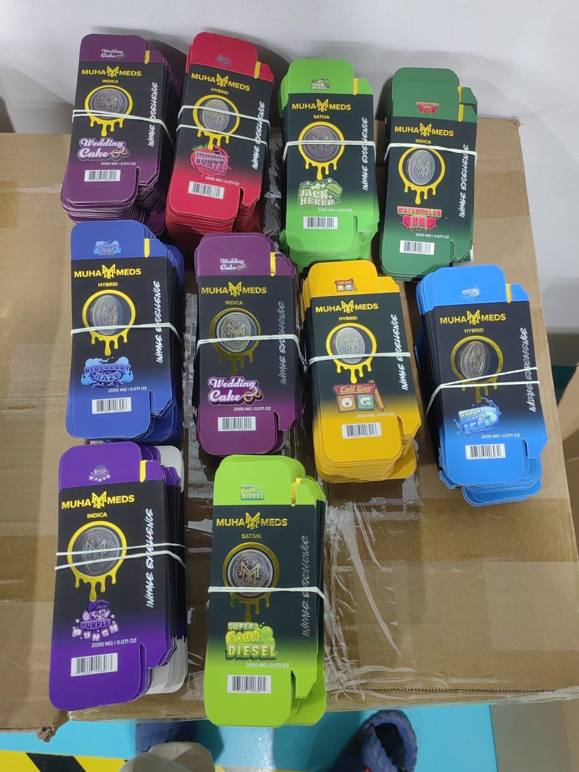 wholesale 2gram muha meds inhale excellence disposable vape pen - Image 10