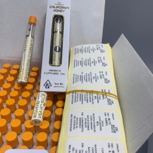To quality empty full glass California Honey Live Resin Disposable Vape Pen 1g