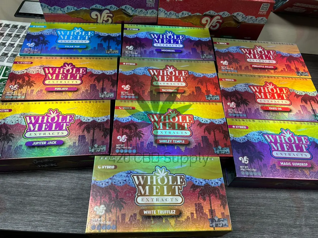 Whole Melt Extracts V5 Disposable 2g Empty with package wholesale - Image 9