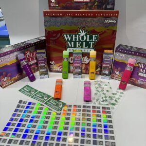 bulk buy Whole Melt V6 Candy Edition Vape Pen 1ml (empty)