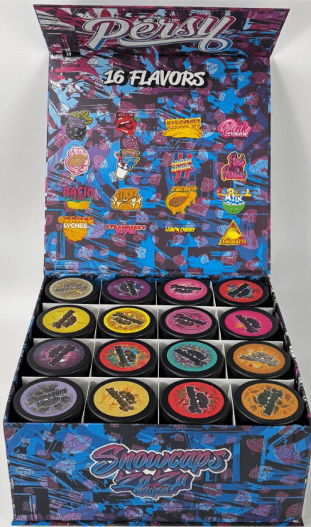 Empty Persy Snowcaps Zaza Edition Jars Packaging for Weeds 16 Flavors 1 Oz - Image 3
