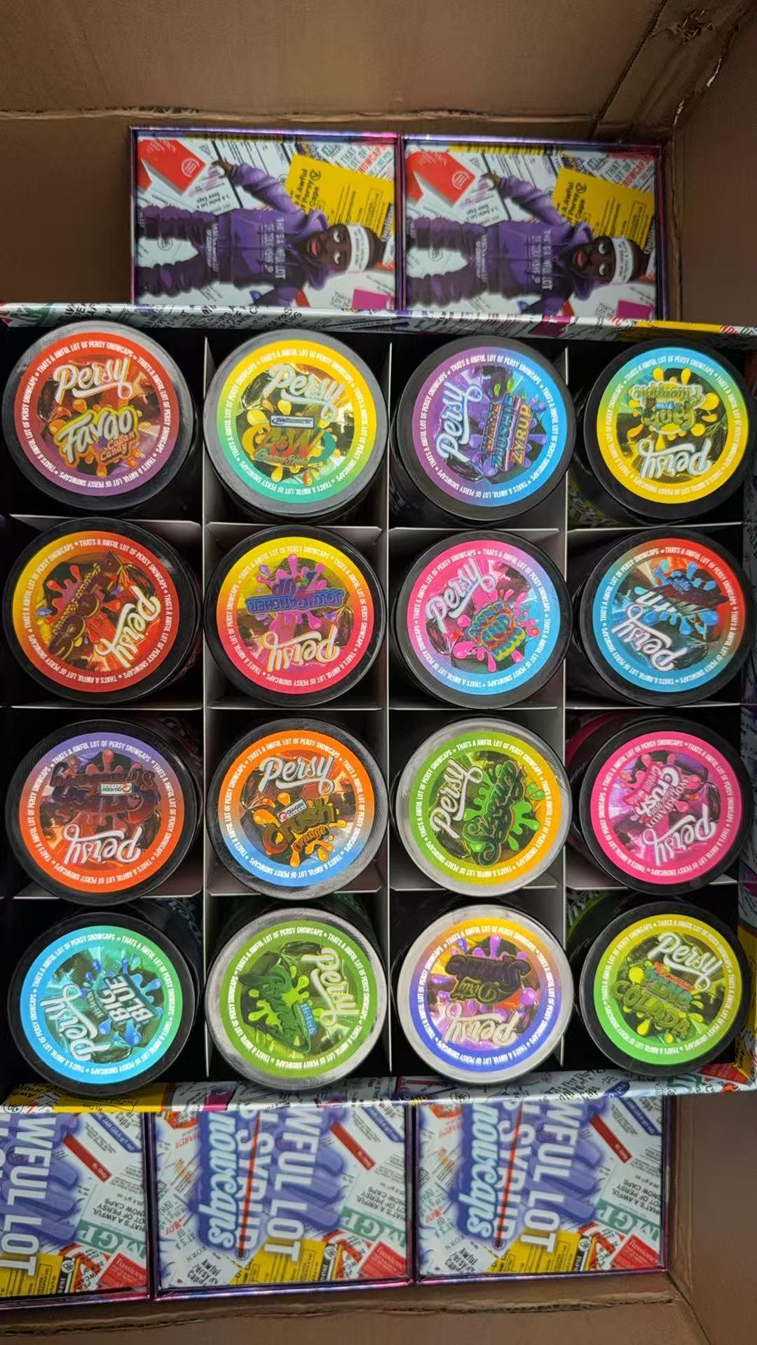 Empty Persy Mini Snowballs That's a Awful Lot Of Cough Syrup 16oz glass jar Package - Image 4