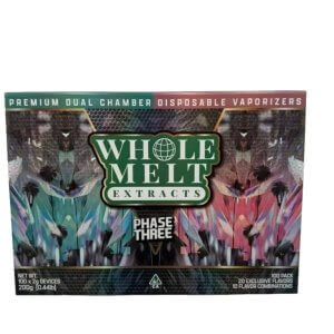 Whole Melt Dual Chamber Phase 3 Disposable 2g Empty Wholesale