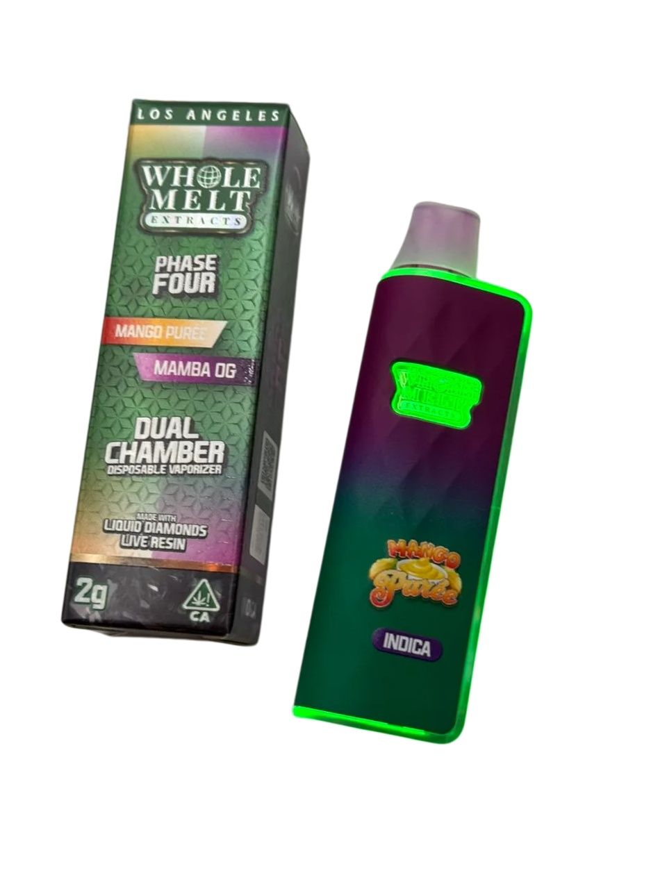 Whole Melt Dual Chamber Phase 4 V9 Disposable 2g Empty Wholesale - Image 6