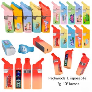 Wholesale Empty Packwoods 2g Vape Dispo With Digital Screen
